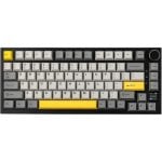 Mechanische Tastatur Ajazz AK820 Pro 75 Prozent Grau mit RGB und TFT-Display DE Layout kabellos Mechanische Tastatur Ajazz AK820 Pro 75 Prozent Grau mit RGB und TFT-Display DE Layout kabellos