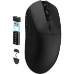 Mouse Ajazz wireless 26000 DPI ultraleggero sensore PAW3395 6 tasti programmabili Mouse Ajazz wireless 26000 DPI ultraleggero sensore PAW3395 6 tasti programmabili
