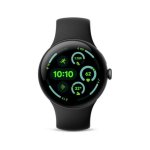 Smartwatch Google Pixel Watch 3 GPS WiFi AMOLED Wasserdicht 45 mm Obsidian Smartwatch Google Pixel Watch 3 GPS WiFi AMOLED Wasserdicht 45 mm Obsidian