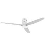 Ventilador de Techo Taurus Polar 3B Pure DC 30W LED 24W 132 cm 3 Aspas Madera