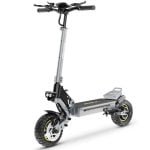 Patinete eléctrico 45 km/h 700 W con suspensión y luces LED plegable aluminio