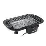 Barbacoa eléctrica 2000W 3 alturas control temperatura acero negro portátil Barbacoa eléctrica 2000W 3 alturas control temperatura acero negro portátil