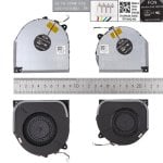 Ventilador Cpu+gpu Para Portátil Lenovo Y7000 Y530-15ich-1060