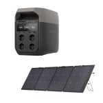 Ecoflow Estación Energía 1024Wh 1800W Delta 3+ Panel Solar 220W
