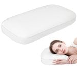 Homcom Almohada Viscoelástica De Espuma Viscoelástica Con Diseño Ergonómico