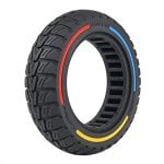 Pneu à prova de furos F10mobility tamanho 9,5x2,5-6,1 para roda sólida ligada Bongo M40 XL Pneu à prova de furos F10mobility tamanho 9,5x2,5-6,1 para roda sólida ligada Bongo M40 XL
