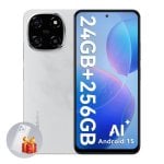 Smartphone Blackview COLOR 6 8GB 256GB 6.67" 90Hz 5000mAh Dual SIM Android 15 Blanco