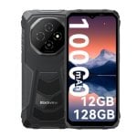 Smartphone Blackview FORT 1 4GB 128GB 6.56" IPS HD+ 11000mAh NFC Resistente Android 15 Negro