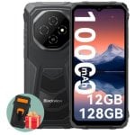 Smartphone Blackview FORT 1 4GB 128GB 6.56" IPS HD+ 11000mAh NFC Resistente Android 15 Negro + Funda