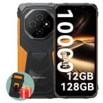 Smartphone Blackview FORT 1 4GB 128GB 6.56" IPS 11000mAh NFC Resistente Android 15 Naranja + Funda