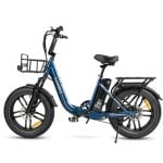 Bicicleta eléctrica SAMEBIKE C05 Pro 500 W 36V 13Ah Plegable Suspensión Doble 20x4"