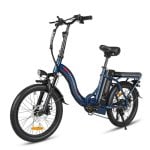 Bicicleta eléctrica SAMEBIKE CY20 Motor 350W, batería 36V 12Ah, plegable, suspensión y frenos de disco