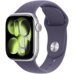 Apple Watch Series 11 GPS Bluetooth NFC 42mm Retina OLED Argento Viola M/L IP6X SpO2 Cardio Sonno