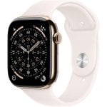 Apple Watch Series 11 GPS + Cellular 5G 46mm OLED Titanio Oro Rosa M/L IP6X SpO2 Pulsometro