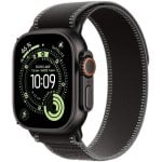 Apple Watch Ultra 3 GPS + Cellular, 49 mm, schwarzes Titangehäuse mit Trail Loop in Schwarz/Anthrazit, M/L Apple Watch Ultra 3 GPS + Cellular, 49 mm, schwarzes Titangehäuse mit Trail Loop in Schwarz/Anthrazit, M/L