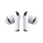 Écouteurs Apple sans fil Bluetooth avec réduction de bruit, micro et capteur cardiaque, blanc