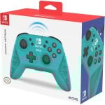 Mando HORI Nintendo Switch Wireless Horipad verde azulado Bluetooth giroscopio