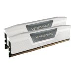Mémoire RAM Corsair Vengeance CMK32GX5M2E6000Z36W 32GB 2x16GB DDR5 6000MHz CL36 Intel XMP AMD EXPO Blanc