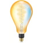 Ampoule connectée WiZ PS160 E27 25W filament ambre Wi-Fi dorée