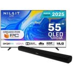 Nilait Luxe NI-55UD8004SE 55" QLED UltraHD 4K Smart TV VIDAA + Harmony Sound bar Barra de Sonido