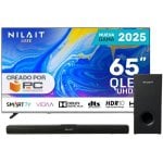 Nilait Luxe NI-65UD8004SE 65" QLED UltraHD 4K Smart TV VIDAA + Harmony Sound Bar Barra de Sonido 2.1