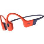 Auricolari Shokz OpenSwim Pro wireless Bluetooth 5.4 resistenti all'acqua rossi