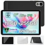 Tablet Blackview Zeno 1 8" HD 90Hz 6GB 256GB WiFi/4G 6000mAh Android 15 Negra + Funda + Protector Tablet Blackview Zeno 1 8" HD 90Hz 6GB 256GB WiFi/4G 6000mAh Android 15 Negra + Funda + Protector