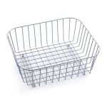 Cesta Teka Varilla Inoxidable para Fregadero