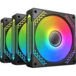 Ventilatore supplementare XIGMATEK Starz Pro 120mm 1200RPM con illuminazione A-RGB (3-pack)