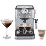 Cafetera Espresso Semi-automática DeLonghi Linea Classic 1,7 L 15 bares acero inoxidable con vaporizador