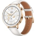 OPPO Watch X2 Mini Bluetooth NFC GPS 43mm AMOLED Oro Correa Bianca Unica Resistenza Acqua 5ATM+IP68