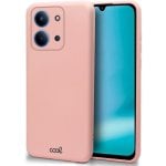 Capa de silicone rosa compatível com Xiaomi Redmi 15C proteção reforçada câmara