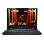 Notebook MSI Cyborg A15 AI B2HWFKG-094XES 15.6" AMD Ryzen 9 270 64GB 1TB SSD RTX 5060 FreeDOS