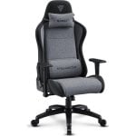 Silla Gaming y de Oficina Spellcaster FUKU XL, Ajustable, Ergonomía Pro, Reposabrazos 1D, Ruedas Nylon 65 mm, Carga 160 kg, Negro