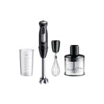 Batidora de mano Braun MultiQuick 5 Pro MQ 55236 M/ 1000W/ 25 velocidades/ picadora 500 ml/ vaso medidor 600 ml/ batidor de acero inoxidable