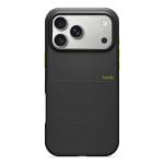 Coque Rugged Beats Everest Black avec MagSafe et Contrôle de Caméra pour iPhone 17 Pro Max 6.9" Microfibre/Polymère Noir