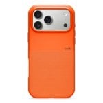 Coque Rugged Beats avec MagSafe et Contrôle de Caméra pour iPhone 17 Pro Max (Sierra Orange, microfibre et polymère)