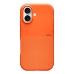 Coque Rugged Beats MagSafe Sierra Orange pour iPhone 17 TPU 6.3"