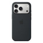 Custodia in silicone MagSafe nera compatibile con iPhone 17 Pro, Apple MGFK4ZM/A, 6.3"