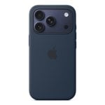 Funda de silicona con MagSafe para iPhone 17 Pro color Midnight Azul oscuro Funda de silicona con MagSafe para iPhone 17 Pro color Midnight Azul oscuro