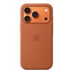 Custodia in silicone con MagSafe per iPhone 17 Pro Terracotta