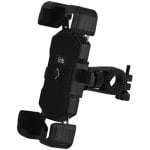 Soporte para smartphone giratorio 360º ABS anticaídas manillar 7,2" bloqueo automático Soporte para smartphone giratorio 360º ABS anticaídas manillar 7,2" bloqueo automático