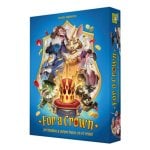 Juego de cartas For a Crown logico multijugador 3 a 5 jugadores 62 cartas tablero figuras