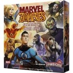 Marvel Zombies Fantastic 4 Under Siege Expansion Juego de Cartas Interpretación de Roles Español