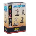 Juego de mesa MCP Cabal Affiliation Pack multicolor miniaturas rol estrategia 2 jugadores