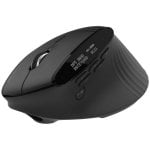 Souris Acer Smart Fit Vertical RF Wireless Bluetooth 8000 DPI Noir Rechargeable