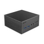 Docking Station Lindy 43378 USB-C 3 Display 4K SD LAN Aluminio Gris PD 25W