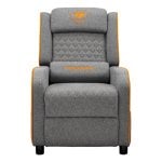 Butaca gaming COUGAR Ranger One gris reposapiés reclinable soporte 150 kg textil acero Butaca gaming COUGAR Ranger One gris reposapiés reclinable soporte 150 kg textil acero