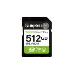 Cartao SD Kingston Canvas Select Plus 512 GB UHS-I U3 V30 150 MB/s Resistente Cartao SD Kingston Canvas Select Plus 512 GB UHS-I U3 V30 150 MB/s Resistente