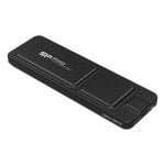 Disco Duro Silicon Power 512GB SSD 1050 MB/s PX10 USB-C Alumínio Preto Disco Duro Silicon Power 512GB SSD 1050 MB/s PX10 USB-C Alumínio Preto